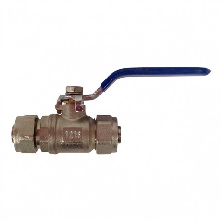 VALVULA DE PASO 3/8"(16) X 3/8"(16) THD - Envío Gratuito