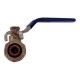 VALVULA DE PASO 3/8"(16) X 3/8"(16) THD - Envío Gratuito
