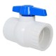 VÁLVULA ESFERA CEMENTAR PVC 2" 100 PS - Envío Gratuito
