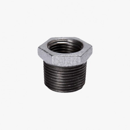 REDUCCIÓN BUSHING GALVANIZADA 1/2" X 1/4" - Envío Gratuito