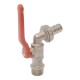 LLAVE LATÓN ESFERA COMPACTA PARA MANGUERA 1/2" - Envío Gratuito