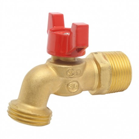 LLAVE MANGUERA DE VUELTA 3/4" - Envío Gratuito
