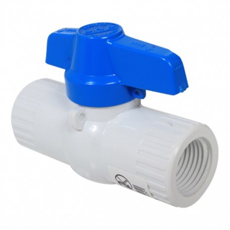 VÁLVULA ESFERA PVC CEMENTAR 1/2 - Envío Gratuito