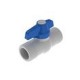 VÁLVULA ESFERA PVC CEMENTAR 1/2 - Envío Gratuito