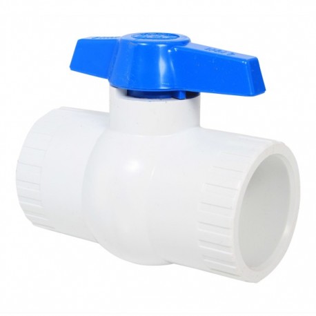 VÁLVULA ESFERA PARA CEMENTAR DE PVC 1 1/2" 100PS - Envío Gratuito