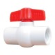 VÁLVULA ESFERA DE PVC 1 1/4"" 32MM 5 PZS" - Envío Gratuito