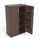 GABINETE 2 PUERTAS CON RODAJAS 127 X 80 X 41.8CM - Envío Gratuito