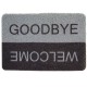TAPETE WELCOME GOODBYE 40X60 CM - Envío Gratuito