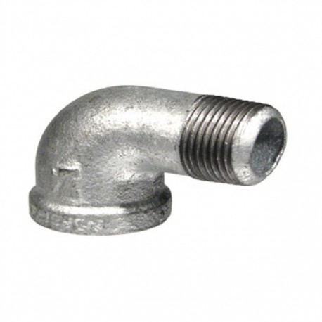 CODO NIPLE 90° GALVANIZADO 1/2" - Envío Gratuito