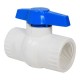 VÁLVULA DE ESFERA PVC CEMENTAR 1-1/4" - Envío Gratuito