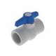 VÁLVULA DE ESFERA PVC CEMENTAR 1-1/4" - Envío Gratuito