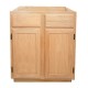GABINETE FREGADEROS 87X76X61 CM NATURAL - Envío Gratuito