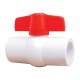 VÁLVULA ESFERA DE PVC 3/4"" 19 MM" - Envío Gratuito