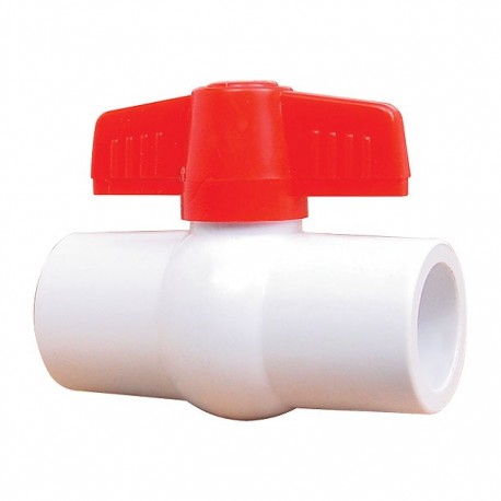 VÁLVULA ESFERA DE PVC 3/4"" 19 MM" - Envío Gratuito