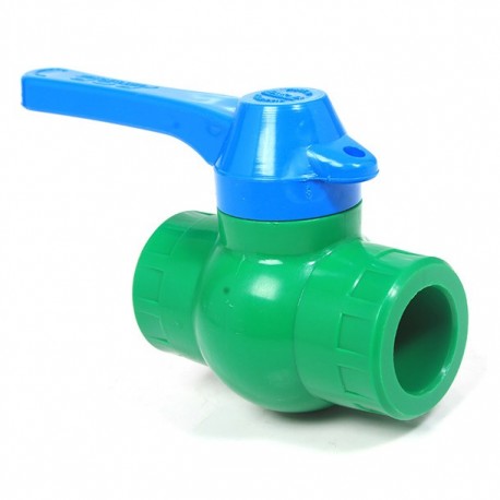 VÁLVULA DE ESFERA PP 25 MM TERMOFUSIÓN - Envío Gratuito