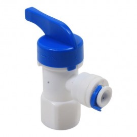 VÁLVULA COPLE FITTING DE 1/4 X 1/4 DE PASO - Envío Gratuito