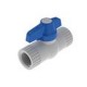 VÁLVULA ESFERA ROSCAR PVC 1/2" 100P - Envío Gratuito