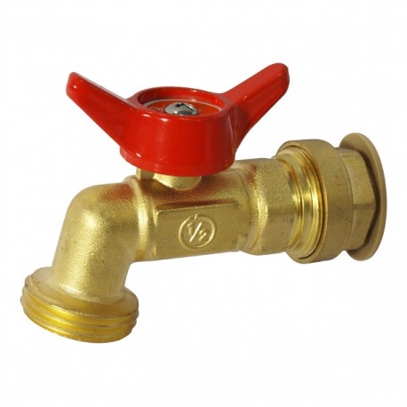 LLAVE DE JARDÍN DE 1/4 DE VUELTA CONEXIÓN RÁPIDA DE 1/2" - Envío Gratuito