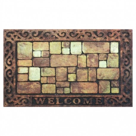 TAPETE DE ENTRADA ABERDEENW 45X75 CM BIOTRADE - Envío Gratuito