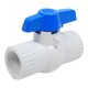 VÁLVULA DE ESFERA PVC CEMENTAR 3/4 - Envío Gratuito