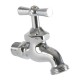 LLAVE DE NARIZ 1/2" MANGUERA CROMADA - Envío Gratuito