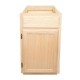 GABINETE DE BASE COCINA 76X87X61 CM NATURAL - Envío Gratuito