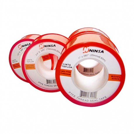 CINTA TEFLON 1/2" X 520 - Envío Gratuito