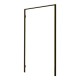 MARCO PARA PUERTA ALUMINIO CHOCOLATE 94X213 - Envío Gratuito