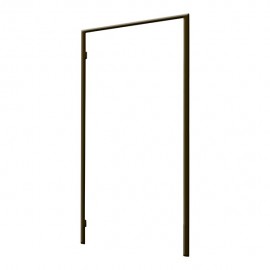 MARCO PARA PUERTA ALUMINIO CHOCOLATE 94X213 - Envío Gratuito