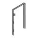 MARCO PARA PUERTA GALV MET 80X213 CM - Envío Gratuito