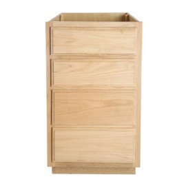 GABINETE DE BASE CON CAJONES 87X46X61 CM NATURAL - Envío Gratuito
