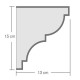 MOLDURA ESQUINA REPISÓN CLÁSICO MEDIANO (2PZ) - Envío Gratuito