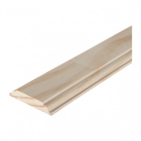 MOLDURA TAPAJUNTA PINO 1 X 4.4 X 244 CM - Envío Gratuito