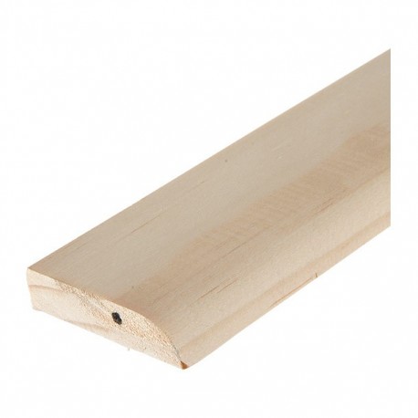 MOLDURA ZOCLO PINO ALISTONADO 1.7X244 CM - Envío Gratuito