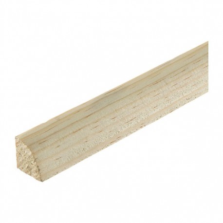 MOLDURA RINCONERO PINO 1/2 X 1/2" X 8" - Envío Gratuito