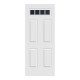 PUERTA ACERO CLAS 4L BLANCA C26 90X213 - Envío Gratuito