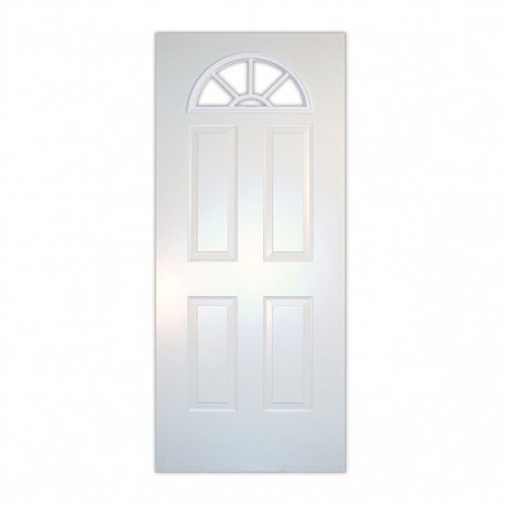 PUERTA ACERO BLANCA 85 X 213 CM MASONITE - Envío Gratuito