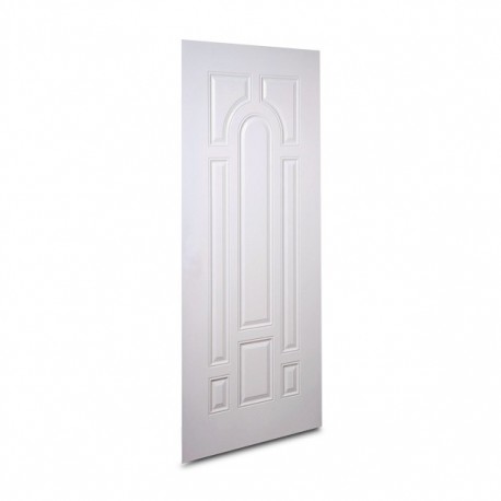 PUERTA ACERO BLANCA 8 PANELES 90 X 213 CM MASONITE - Envío Gratuito