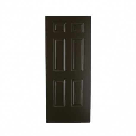 PUERTA ACERO BLANCA 6 PANELES 90 X 213 CM MASONITE - Envío Gratuito