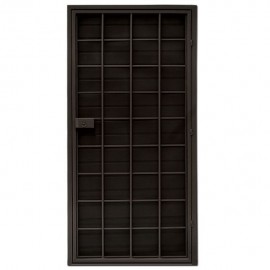 PUERTA DOBLE DE ACERO DUPLEX CHOCOLATE - Envío Gratuito