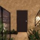 PUERTA DOBLE DE ACERO DUPLEX CHOCOLATE - Envío Gratuito