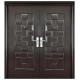 PUERTA SEGURIDAD LUXURY DOB 170 CHOCOLATE IZQUIERDA - Envío Gratuito