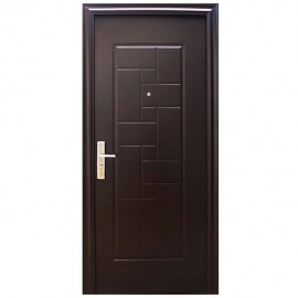 PUERTA SEGURIDAD TIARA 95 CHOCOLATE DERECHA - Envío Gratuito