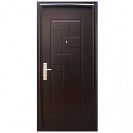 PUERTA SEGURIDAD TIARA 95 CHOCOLATE DERECHA - Envío Gratuito