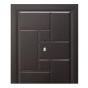 PUERTA SEGURIDAD TIARA 95 CHOCOLATE DERECHA - Envío Gratuito