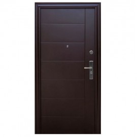 PUERTA SEGURIRDAD DUBLIN CHOCOLATE IZQUIERDA 95 X 213 CM - Envío Gratuito