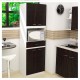 MUEBLE PARA MICROONDAS BAU WENGUE - Envío Gratuito