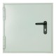 PUERTA DE SEGURIDAD DERECHA BLANCA CORTAFUEGO REGISTRO 50 X 120 CM ASTURMEX - Envío Gratuito