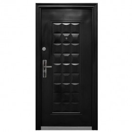 PUERTA DE SEGURIDAD BÁLTICA CHOCOLATE 96X213 CM - Envío Gratuito