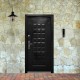 PUERTA DE SEGURIDAD BÁLTICA CHOCOLATE 96X213 CM - Envío Gratuito